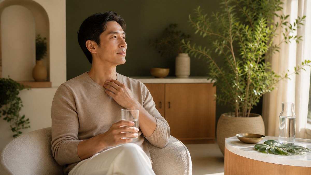 A dentist reviewing a health history with a patient, illustrating the mouth body connection in routine care.